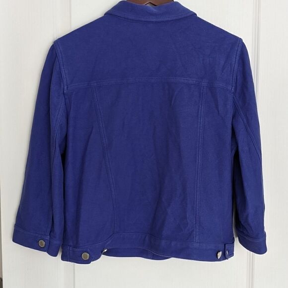 BIANCA NYGARD blue jacket size 14 @D - Picture 2 of 9